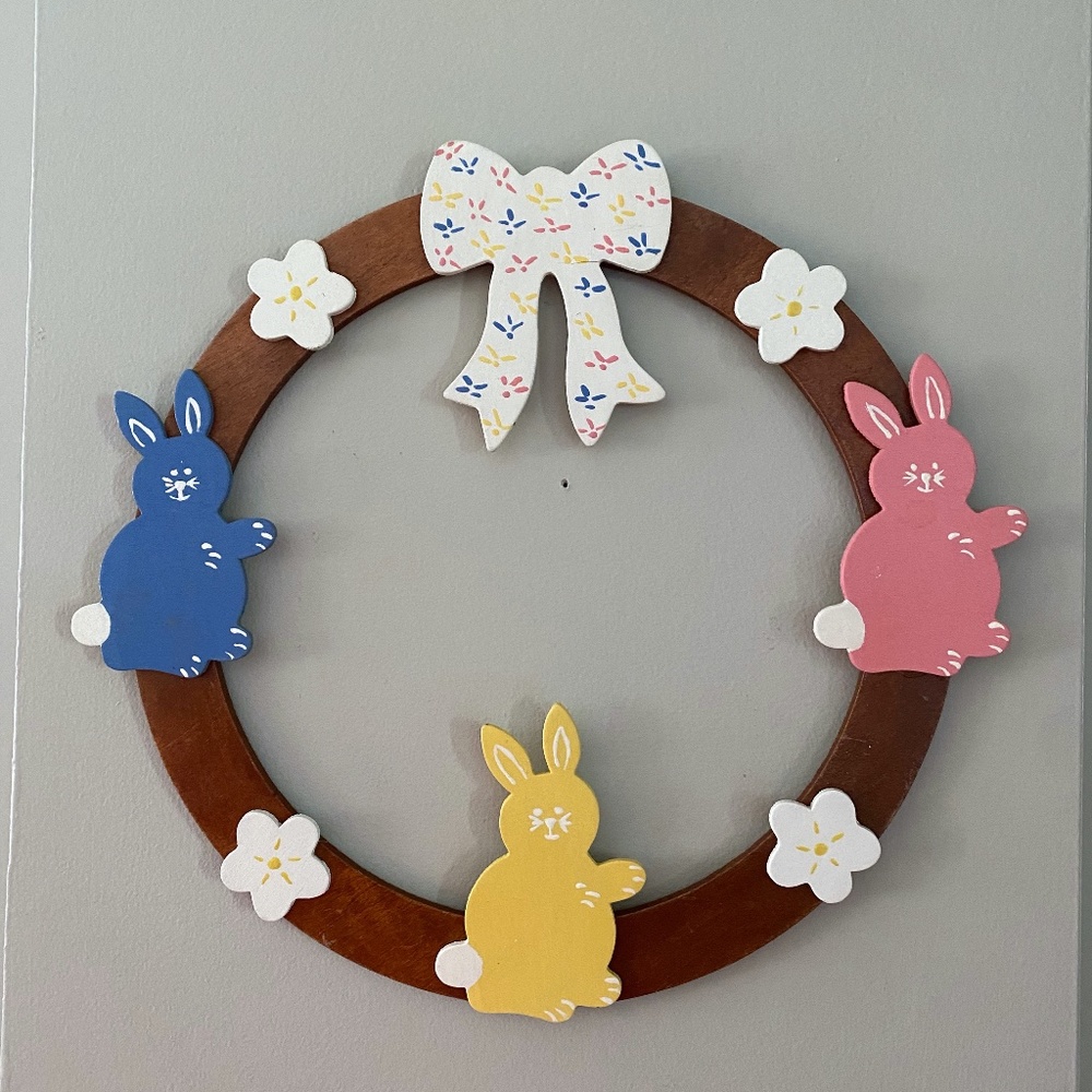 Bunny wreath